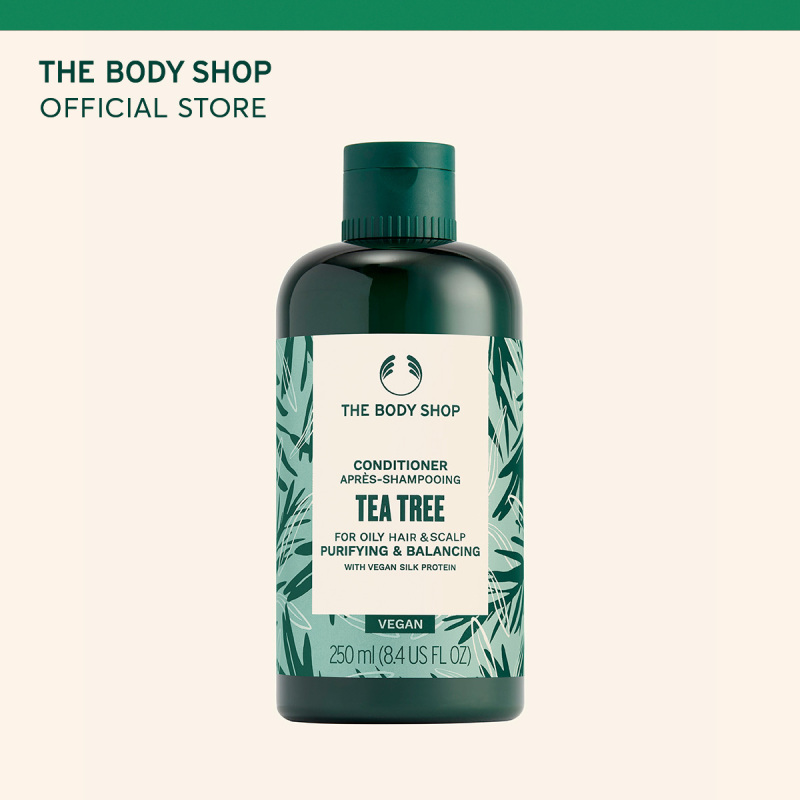 [HÀNG MỚI VỀ] Dầu Xả Tràm Trà The Body Shop Tea Tree Purifying and Balancing Conditioner 250ml nhập khẩu
