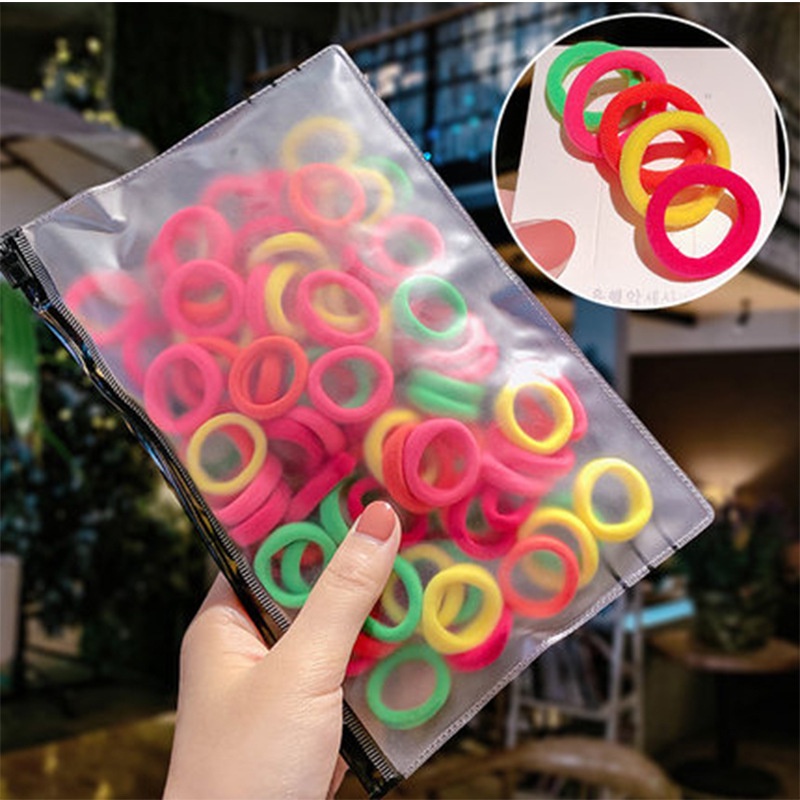 DÂY BUỘC TÓC ĐA SẮC MÀU CHO BÉ YÊU