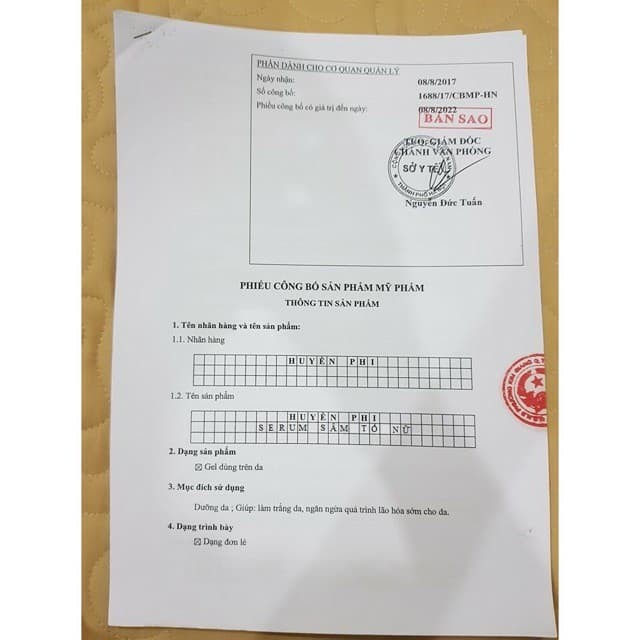 [CHÍNH HÃNG] Sâm tố nữ Huyền Phi giúp dưỡng da, cấp ẩm cho da