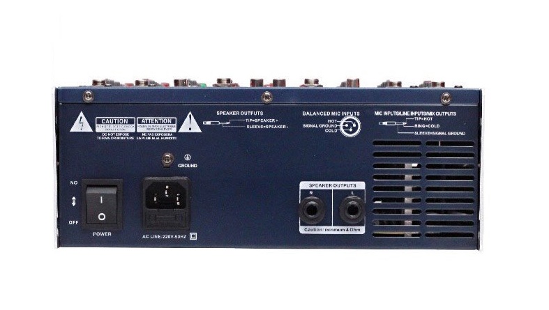 Bàn Mixer tích hợp công suất Oris PT-8