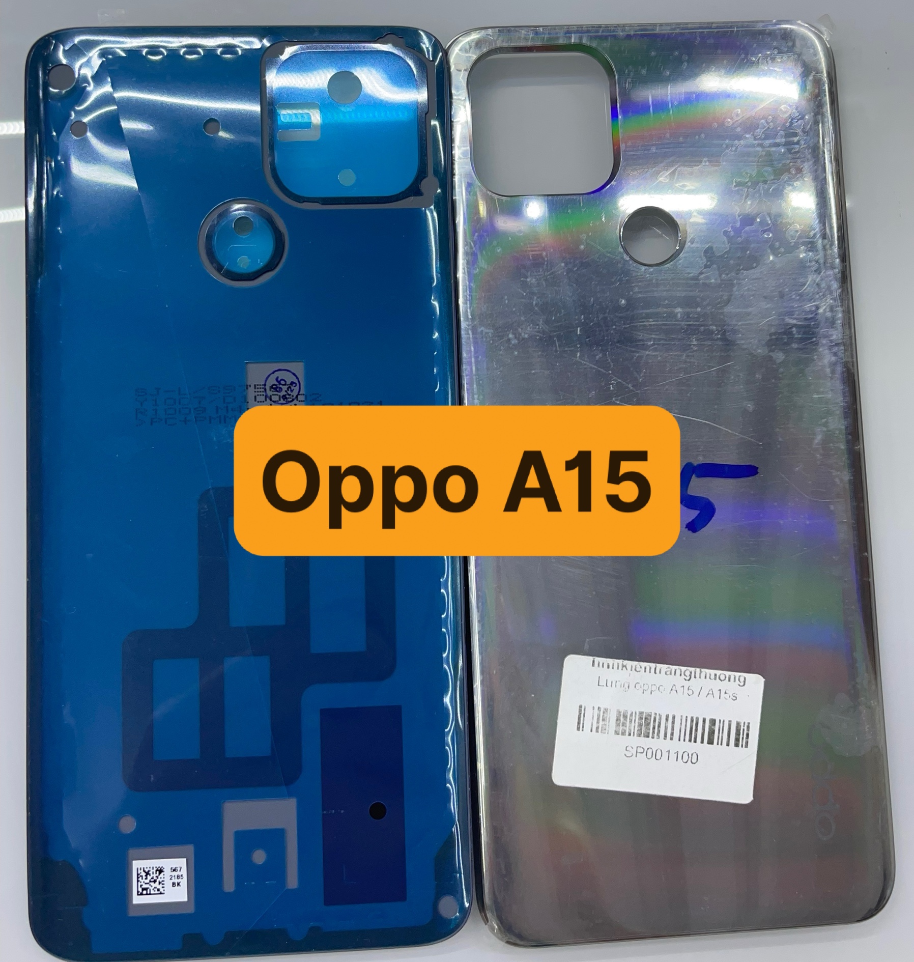nắp lưng sau zin mới điện thoại oppo a15 / A15s