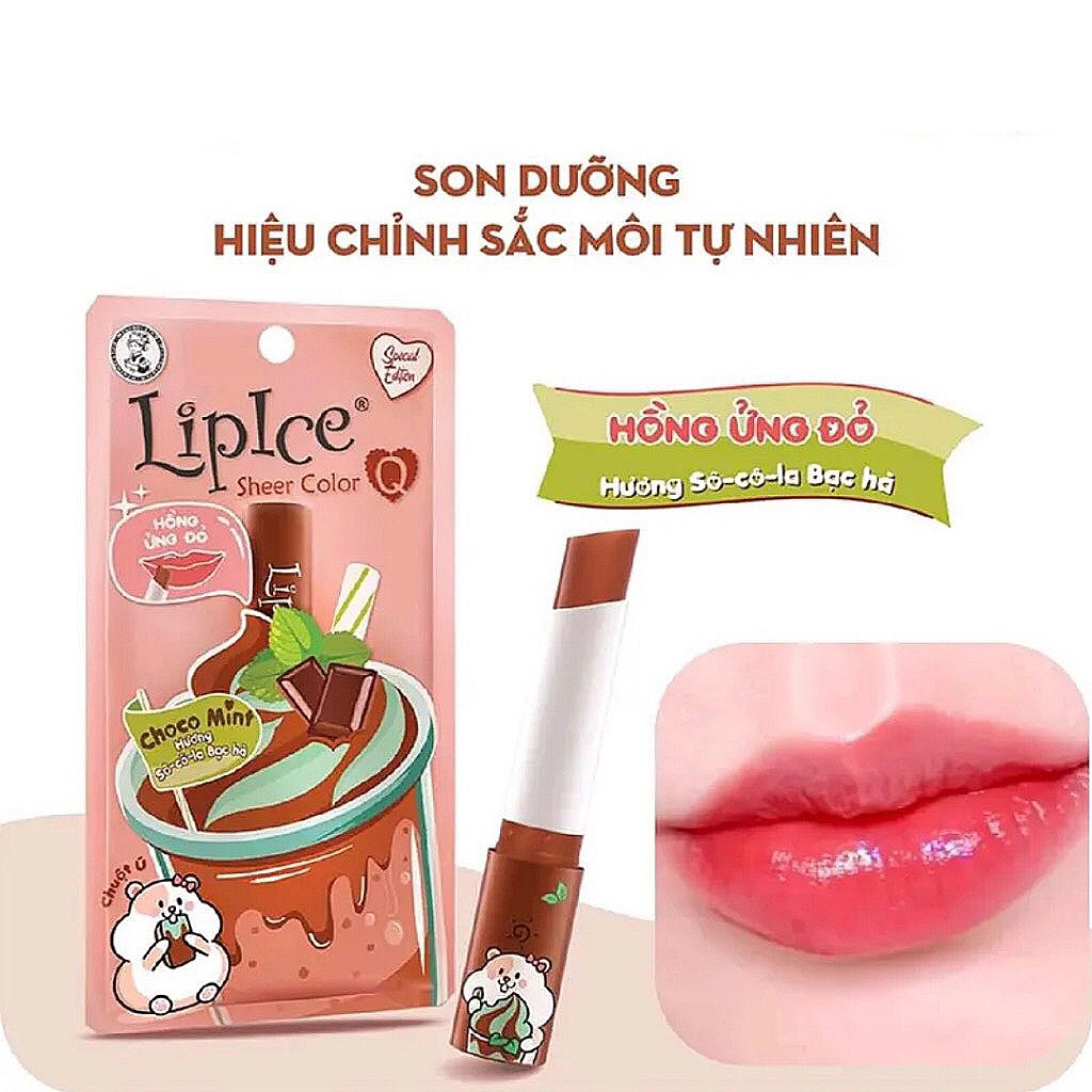 (HCM) Son dưỡng Lipice Sheer Color Q 2.4g