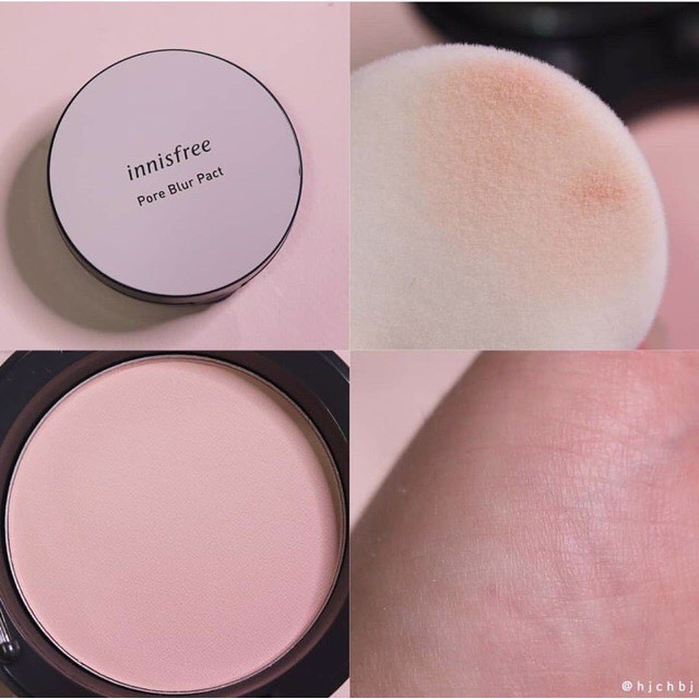Phấn phủ che phủ lỗ chân lông dạng nén innisfree Pore Blur Pact