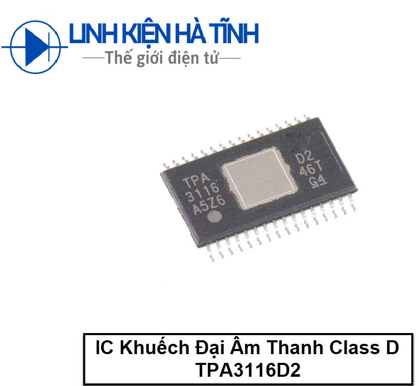 Ic tpa3116d2 tpa3116d2dadr class d