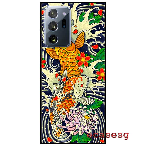 Ốp lưng dành cho samsung galaxy note 20 / note 20 ultra - đôi cá chép