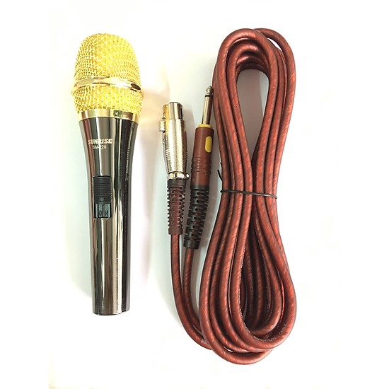 Micro có dây sunrise sm-228 chống hú cực hút tiếng - hàng nhập khẩu
