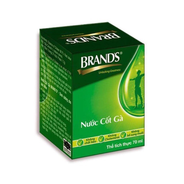 Nước Cốt Gà Brand's 70ml (12 Hủ) Thái lan