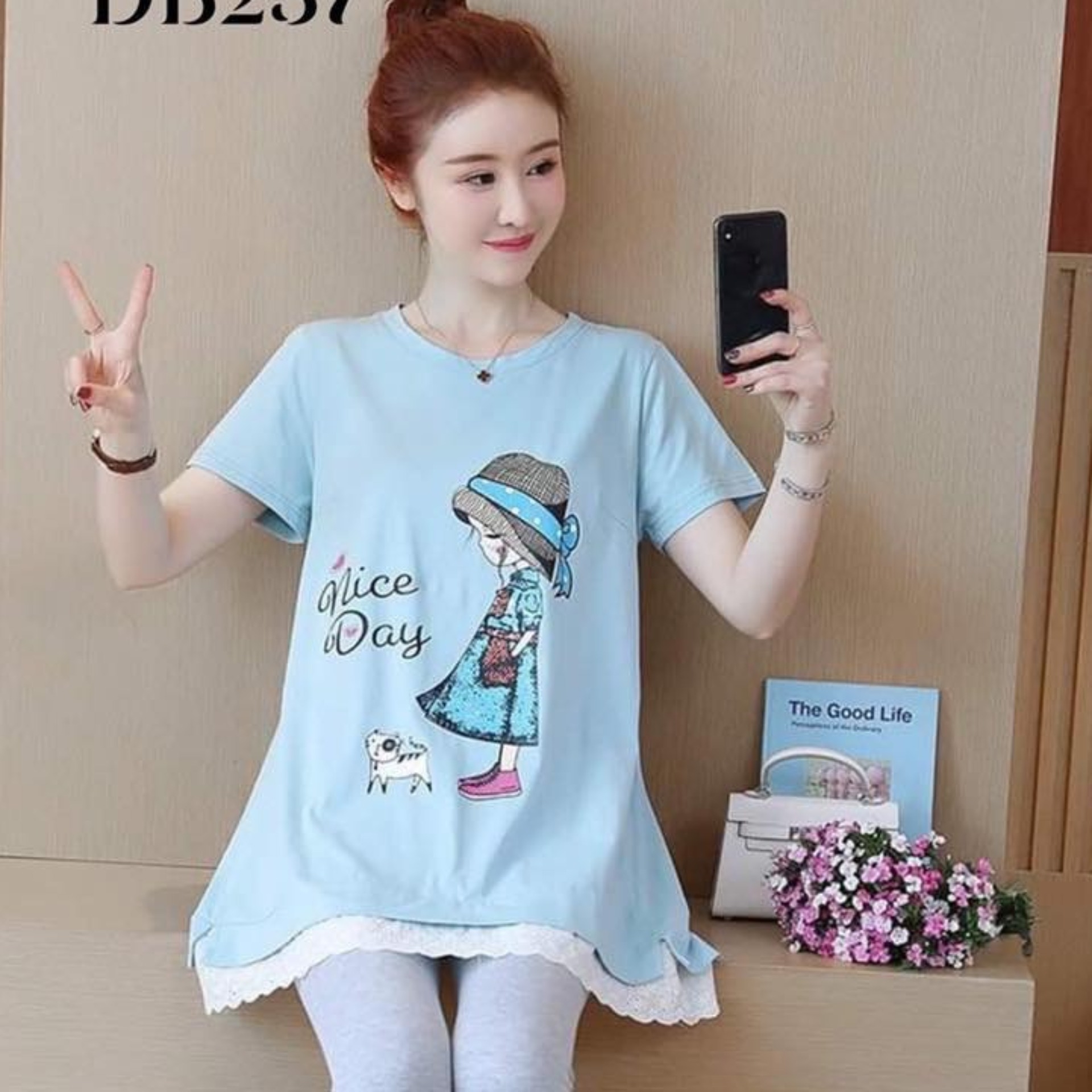 Áo bầu xinh giá rẻ mẫu mới 2020