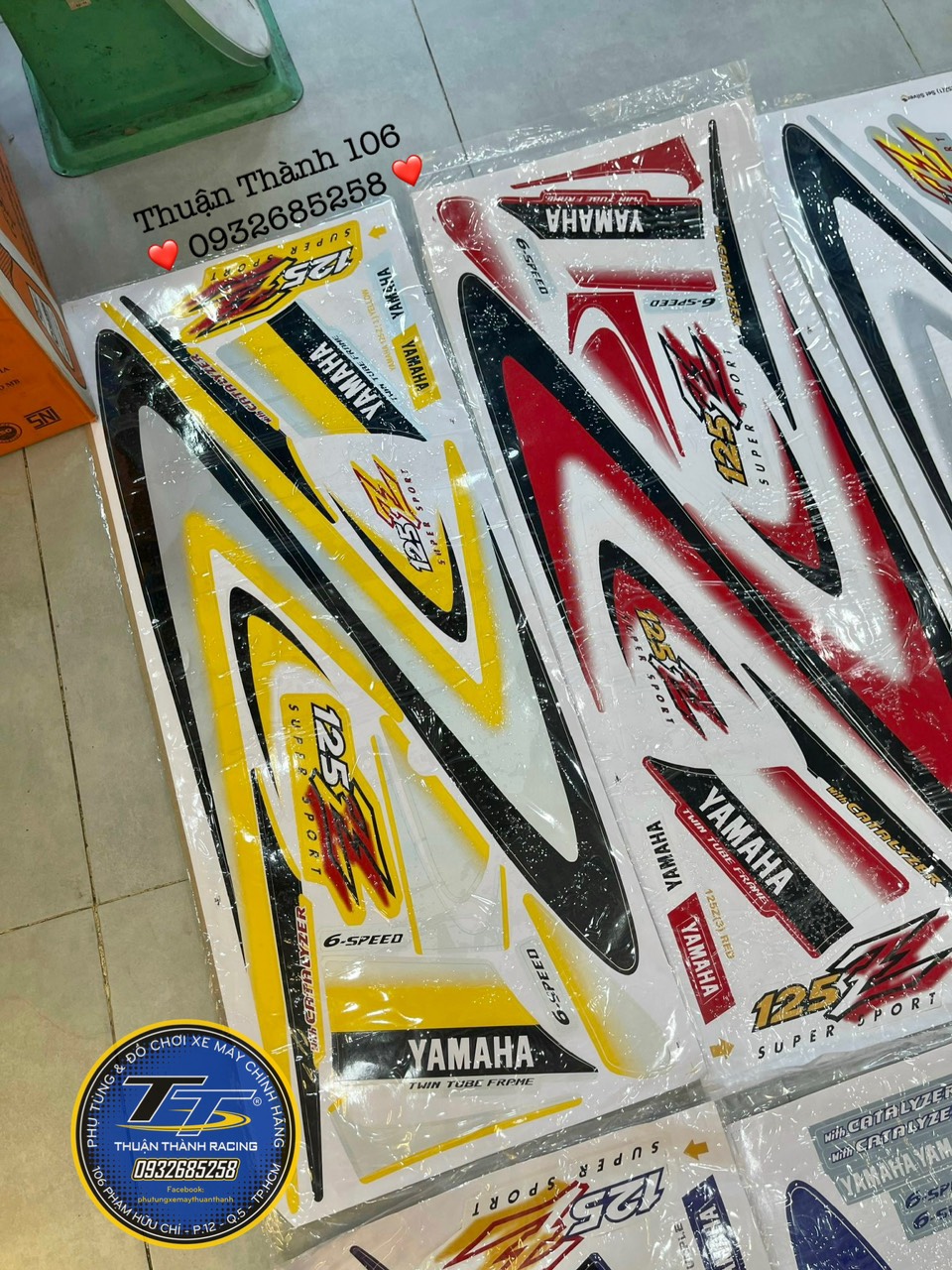 Tem Yaz đời đầu 2 lớp Malai - Yaz125