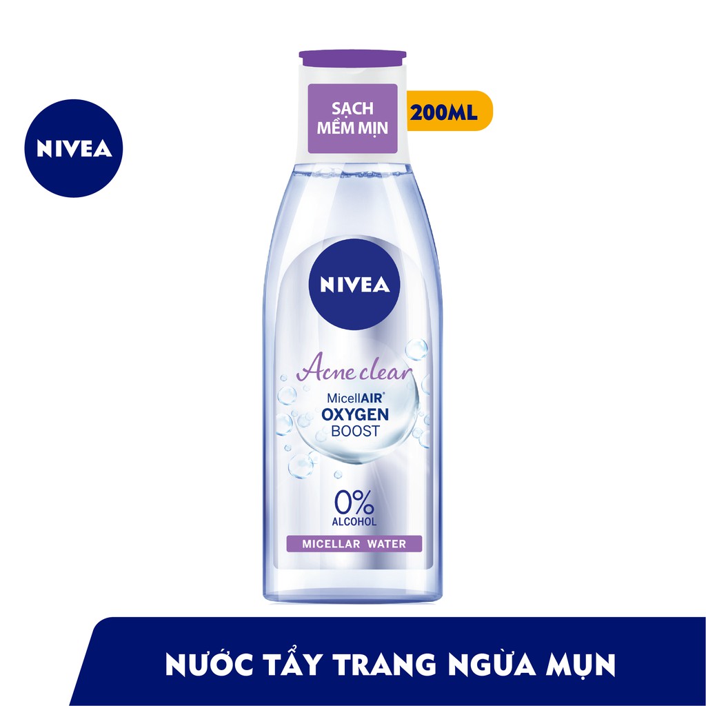 Nước Tẩy Trang Nivea cho da nhờn 200ml