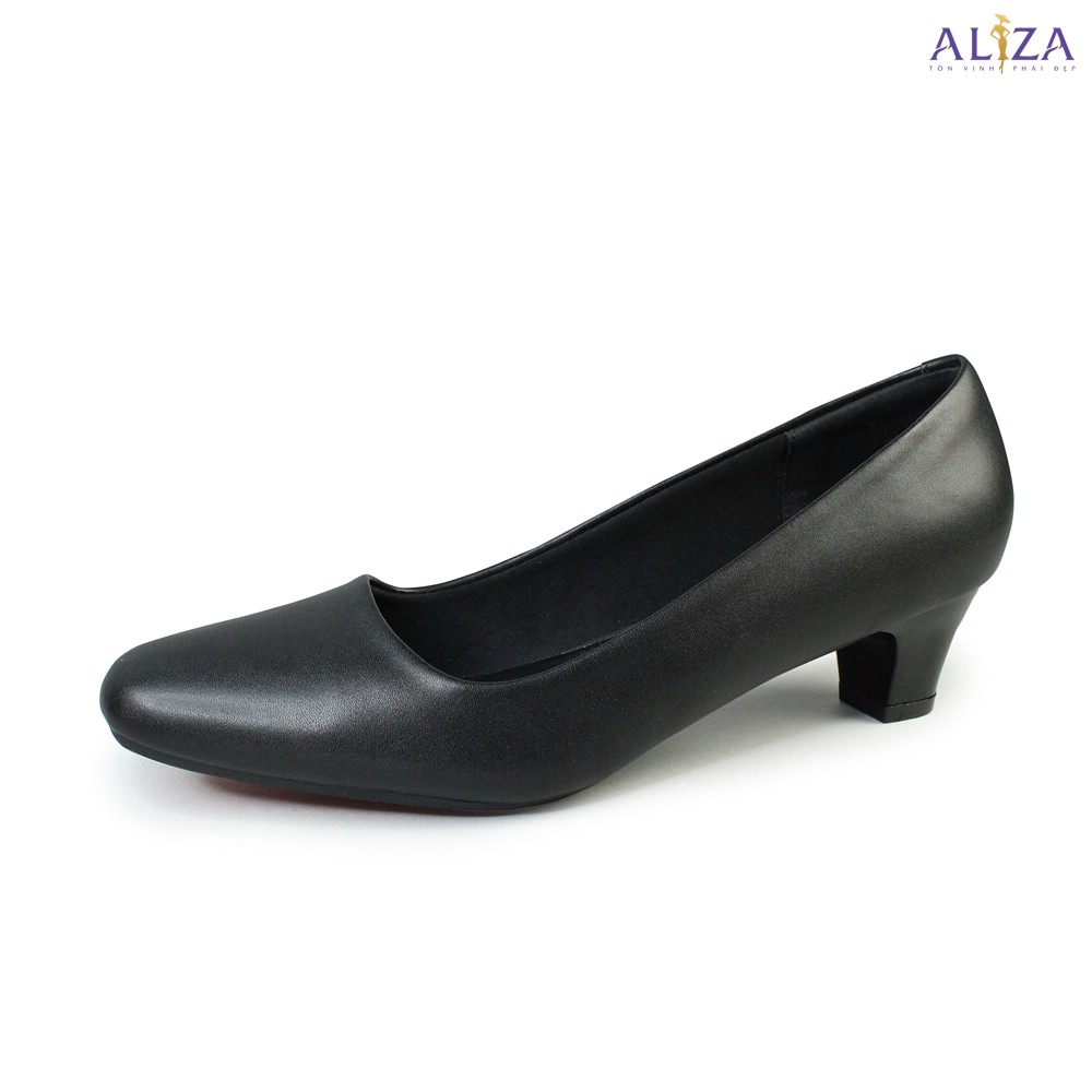 Giày công sở mũi vuông cao 3cm - Aliza 004