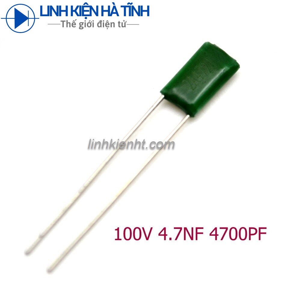 Tụ mica 2a472 2a472j 100v 4.7nf 0.0047uf