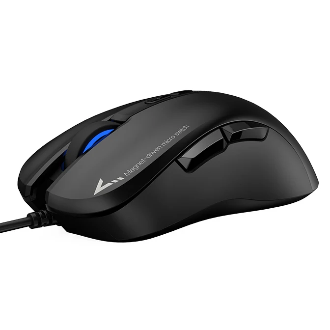 Chuột máy tính có dây Gaming LED Fuhlen G90 - USB/2000Dpi/7 nút/ Màu đen - Bảo hành 24 tháng - Hàng Chính Hãng Safety Mart Official