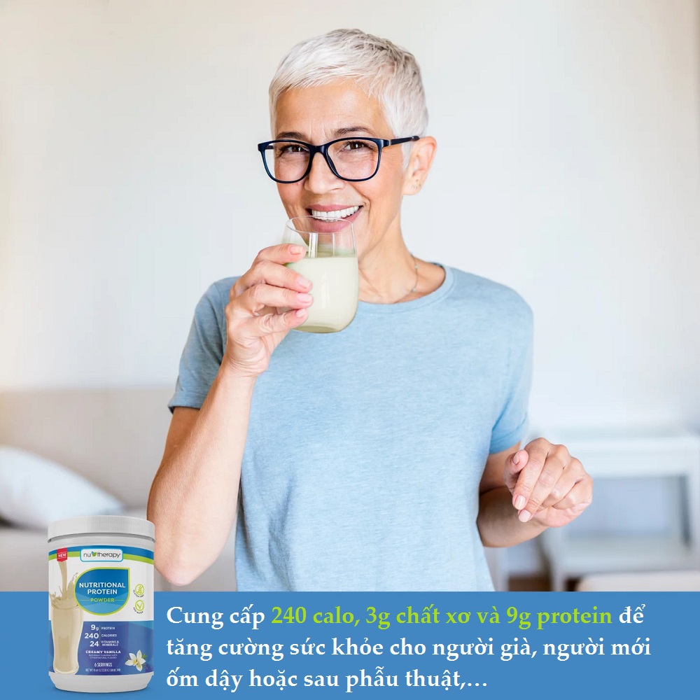 Bột NuTherapy® Nutritional Protein Powder 330g
