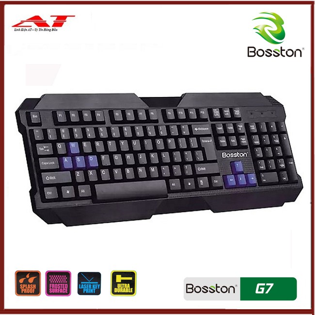 Bàn phím máy tính văn phòng có dây bosston g7