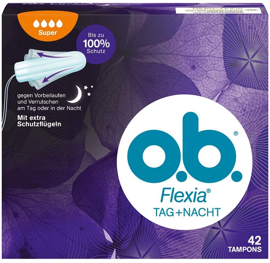 Băng vệ sinh tampon o.b flexia size super 42st Đức ( size lớn 42 cái)