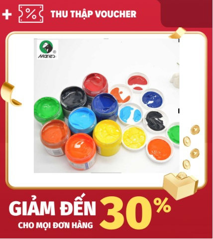 (P1 ) Màu Acrylic Maries - Lọ 100ml