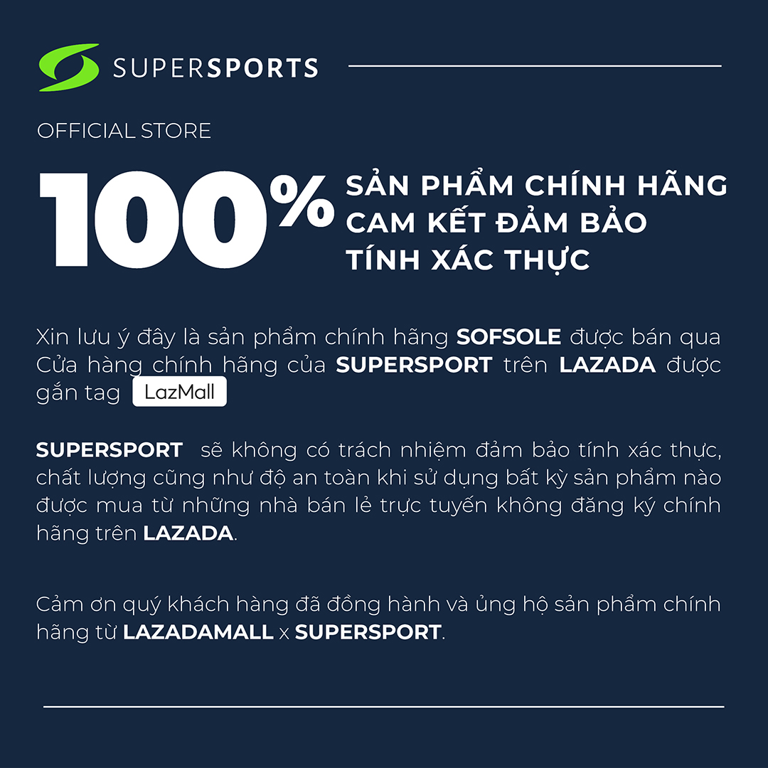 SOFSOLE Vớ thể thao unise.x 2972 (6 Đôi)