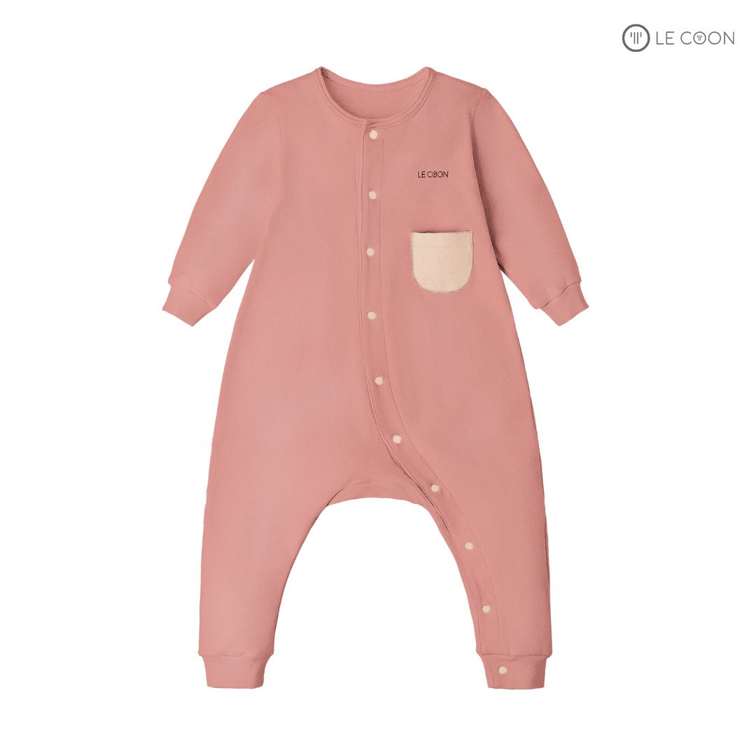 LE COON | Bodysuit Cúc Bấm Bên| COMFY | 0-3 tuổi