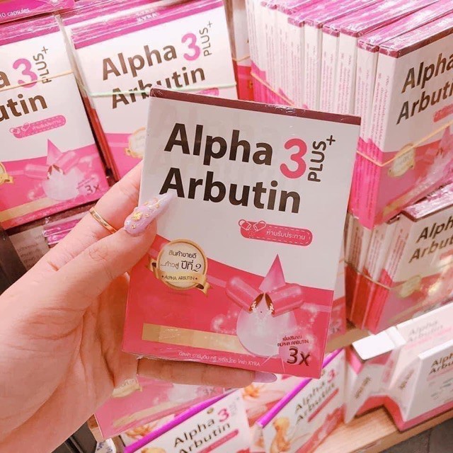[CHUẨN] Kích Trắng ALPHA ARBUTIN 3 Plus Thái Lan