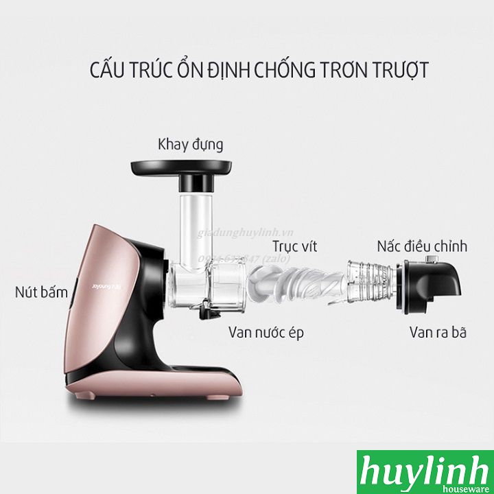 [HCM]Máy ép trái cây chậm Joyoung JYZ-E25