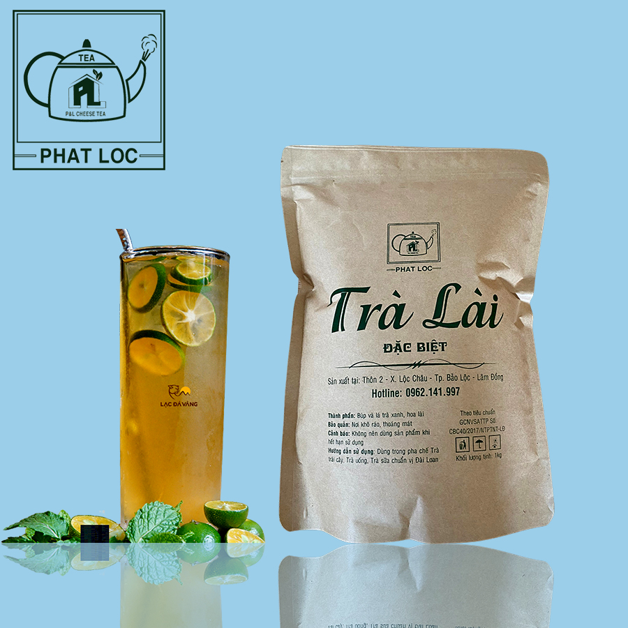 Trà Lài Đặc Biệt Phát Lộc túi 500g chuyên dùng pha trà sữa, trà chanh ngon, được nhiều thương hiệu trà chanh tin dùng