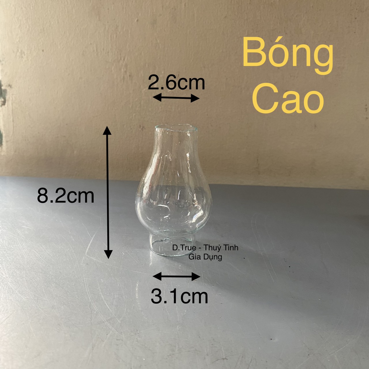Bóng/Họng/Tim Đèn Dầu Thủy Tinh (Loại Số 5)