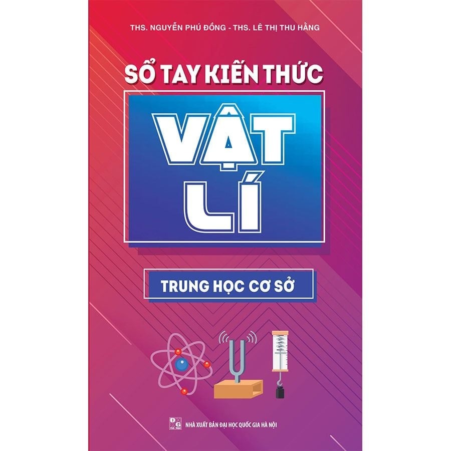 Sách: sổ tay kiến thức trung học cơ sở : toán - lí - hóa - anh - văn