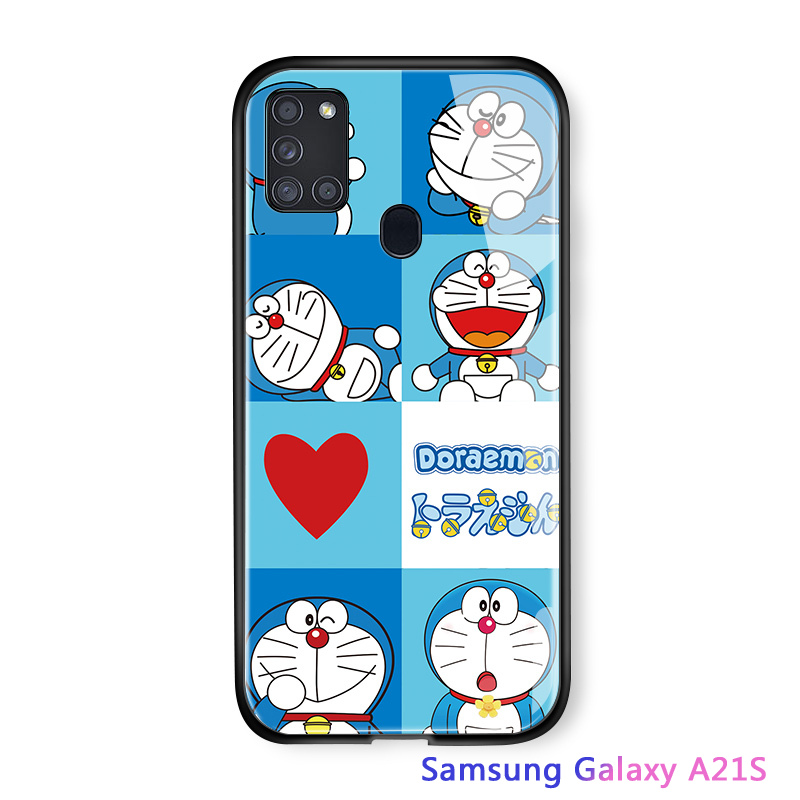 Ốp lưng samsung a21s dẻo in hình doremon dễ thương