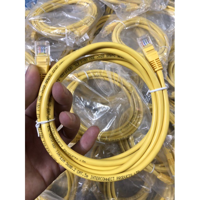 Dây mạng cat5e dài 2M đúc sẵn