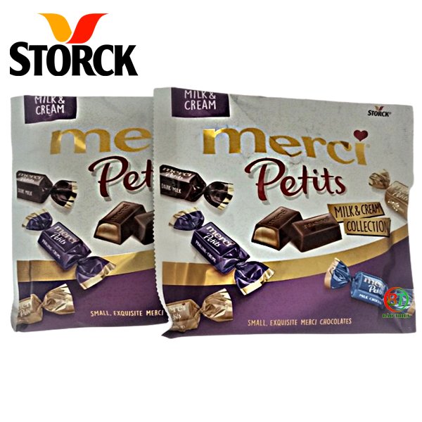Kẹo sô cô la Merci ( Nhiều vị) gói 125g