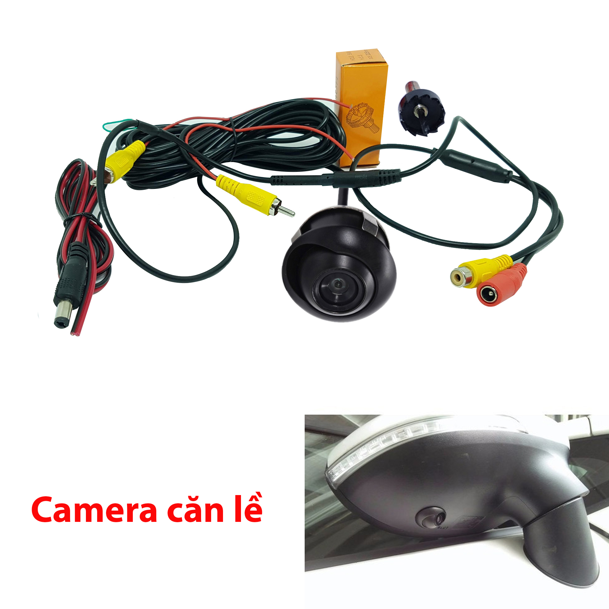 Camera cặp lề, xoay 360 độ mẫu mới, độ phân giải cao
