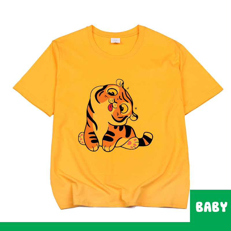 Áo thun bé gái, áo bé gái Hổ Con dễ thương chất vải cotton hàn quốc mềm mịn, thoáng mátBGBB12 LAVIE CLOTHING
