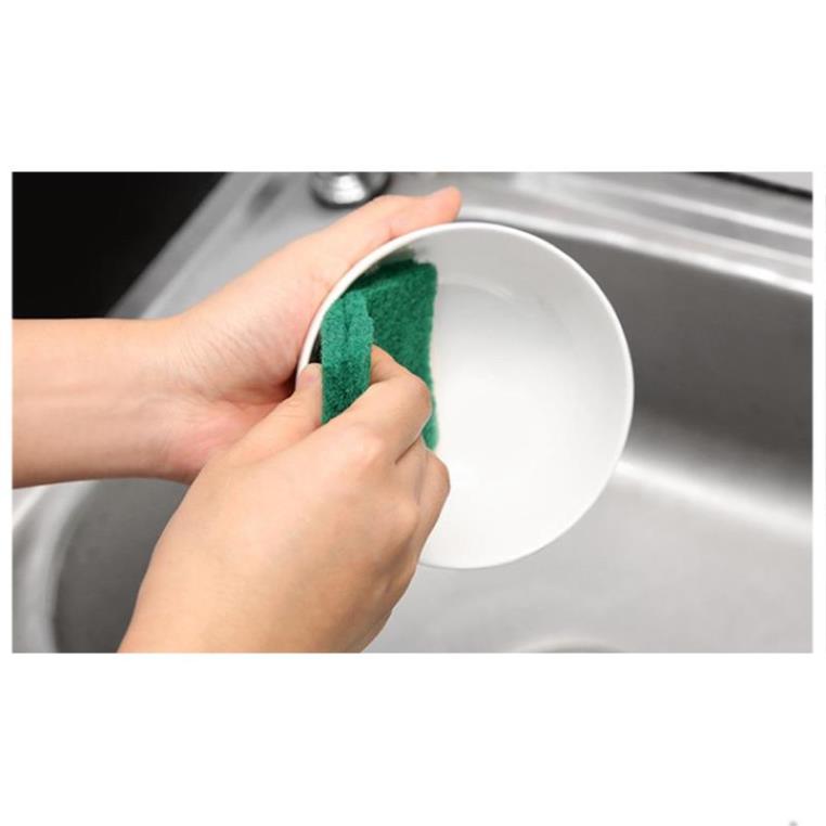 Miếng Rửa Chén Màu Xanh Cước Chà Xoong Nồi