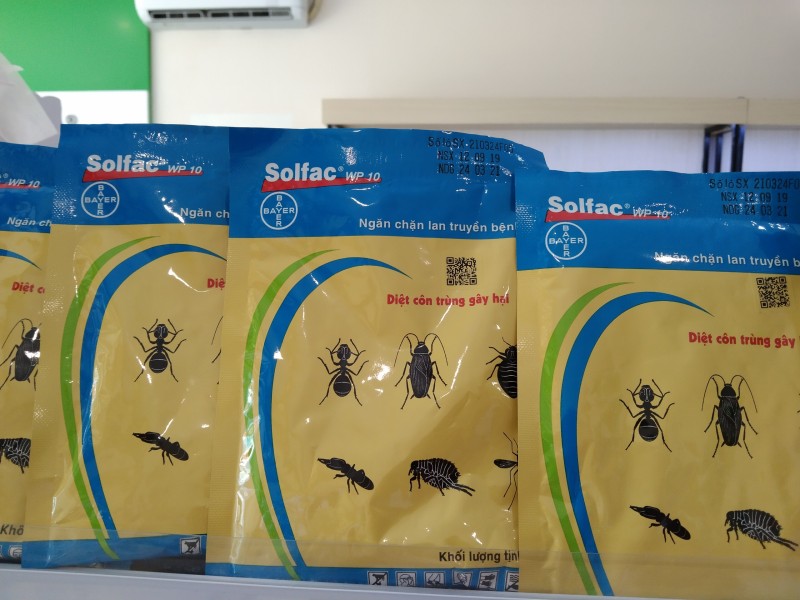 Thuốc diệt gián côn trùng nhà yến Solfac