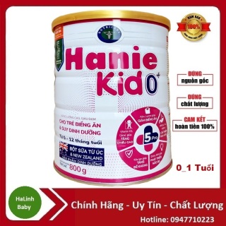Sữa Bột Hanie kid 0+ 800g cho trẻ 0_1 tuổi thumbnail