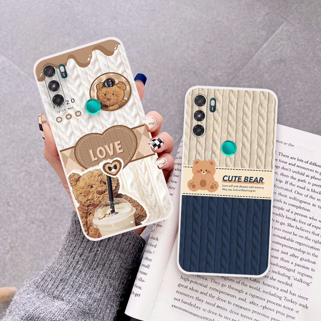 Ốp lưng Vsmart Active 3 họa tiết gấu bearr cute, đáng yêu