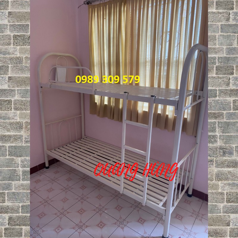 [HCM]GIƯỜNG TẦNG SẮT ỐNG TRÒN CAO CẤP HCM