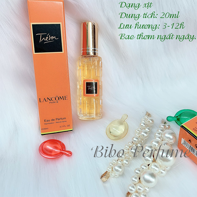 [HCM]2 CHAI NƯỚC HOA NỮ MINI 20ML LACOME THÁP LƯU 3-12H
