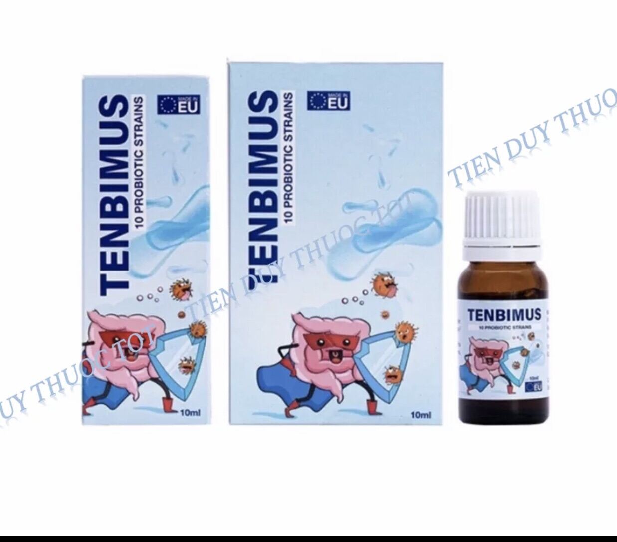 [Hoàn Tiền 6%] (+ QUÀ TẶNG CHO BÉ) Men vi sinh 10 chủng TENBIMUS