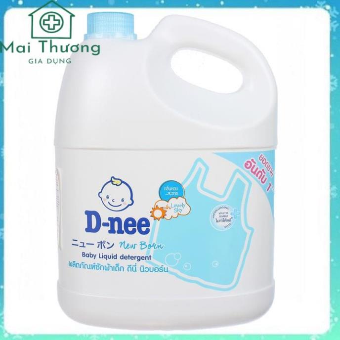 1 thùng 4 can nước giặt dnee thái lan nhập khẩu-cty đại thịnh-team nhãn phụ