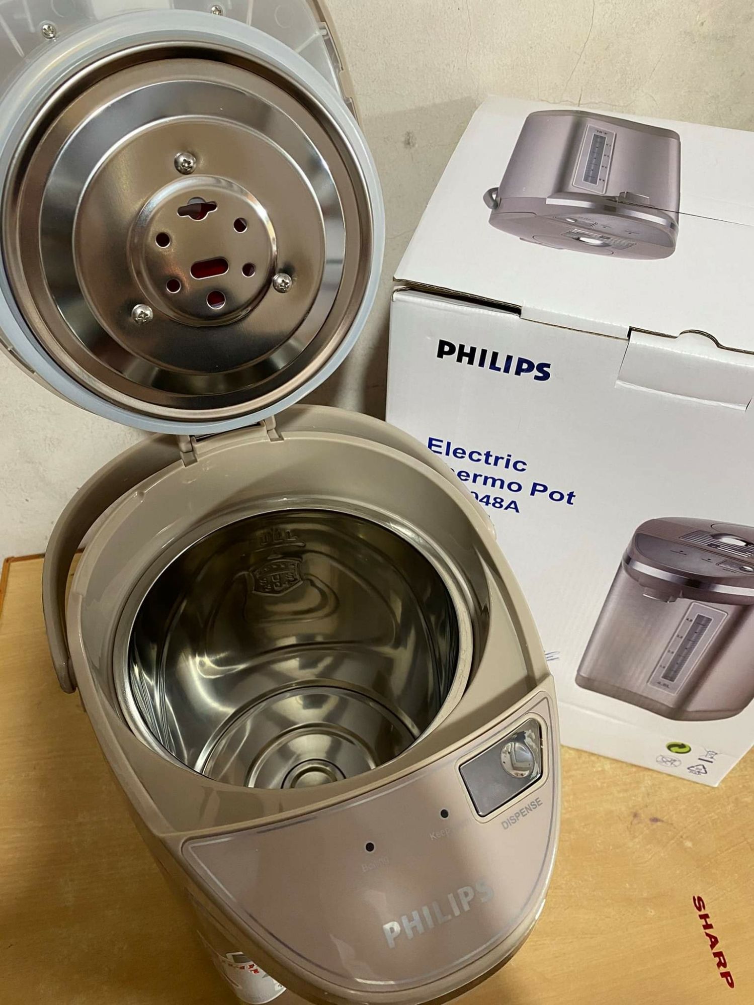 BÌNH THỦY ĐIỆN PHILIPS -HD2048A 4,8L