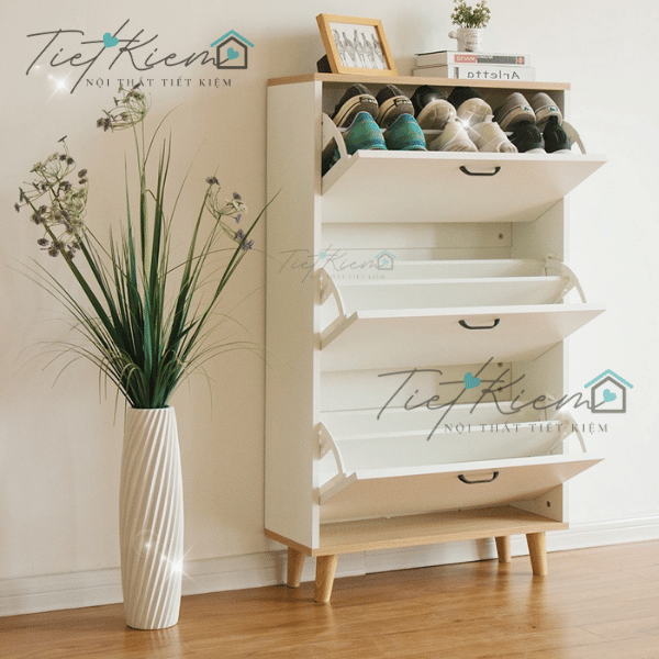 Tủ giày siêu mỏng thông minh 80cm NTTK TG00999