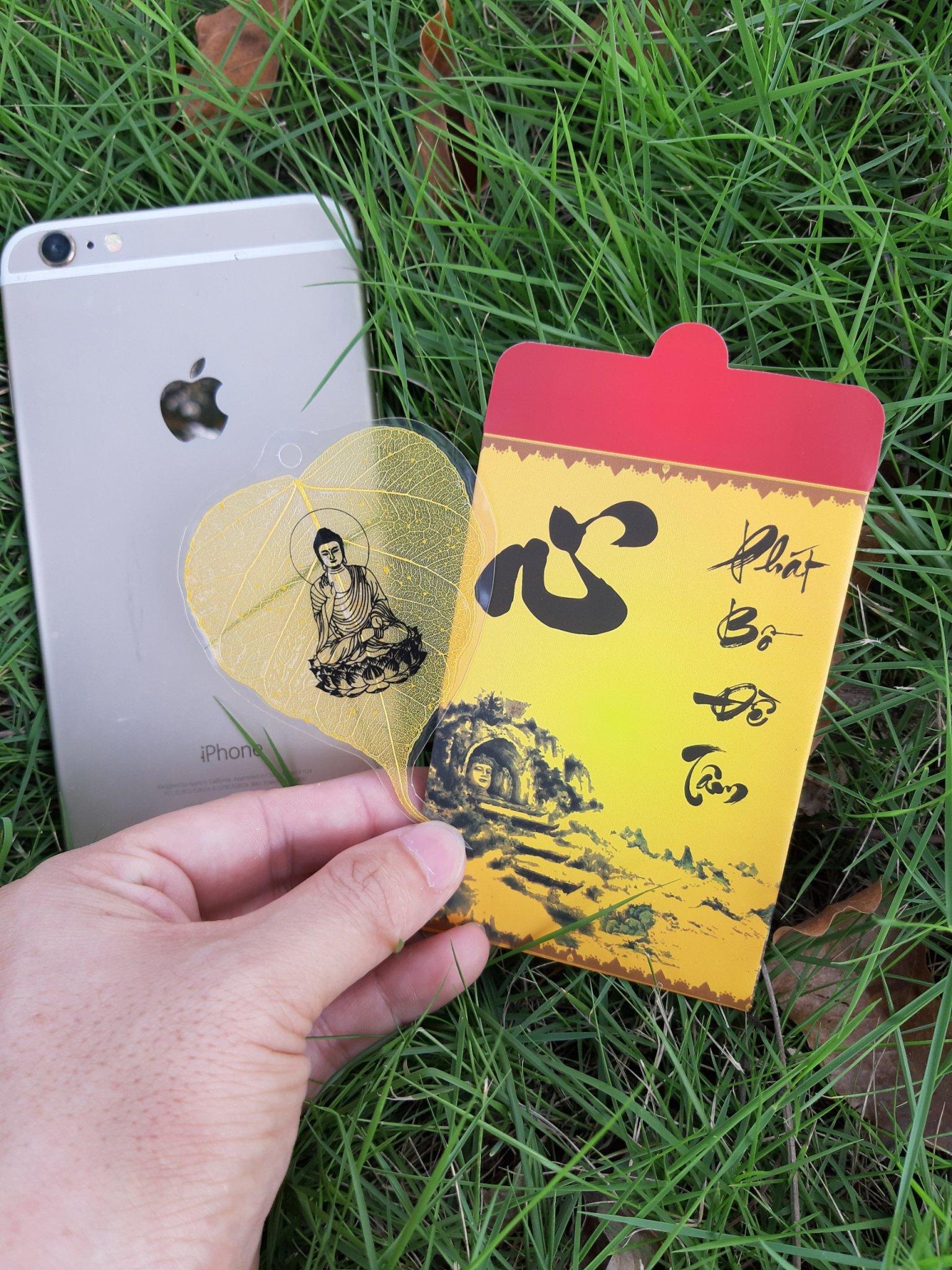Lá Bồ Đề tuổi Hợi (ốp điện thoại)