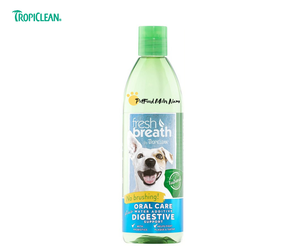 [Hoàn Tiền 10%] Nước vệ sinh răng miệng cho chó Tropiclean