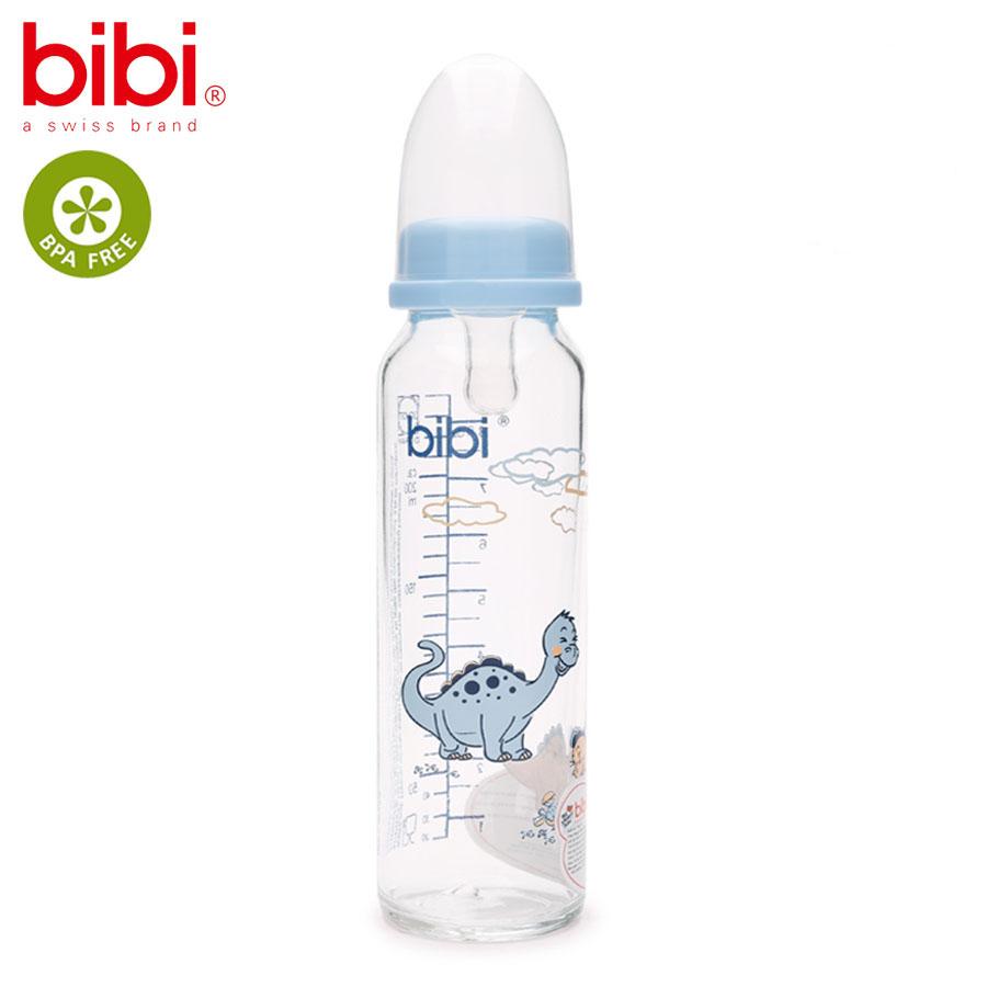 Bình sữa thủy tinh BIBI 120ml