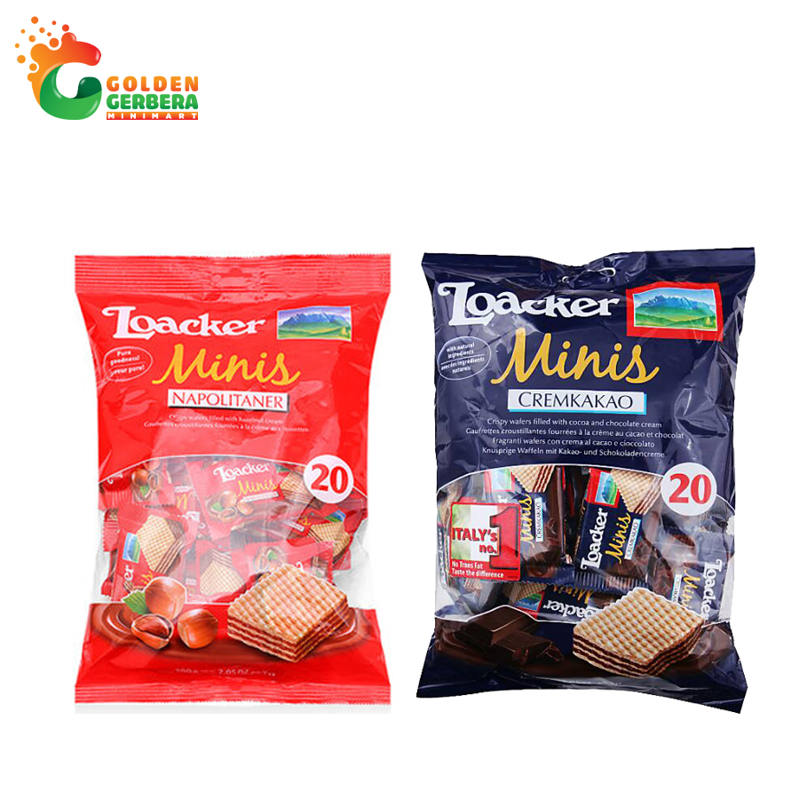 Bánh Xốp Loacker Mini 2 vị
