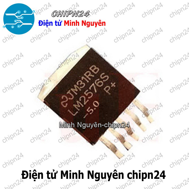 [2 con] (SOP) IC Dán LM2576S-5V TO-263-6 (SMD) (LM2576S-5.0) (IC Nguồn Giảm áp Buck Power) - HH000381