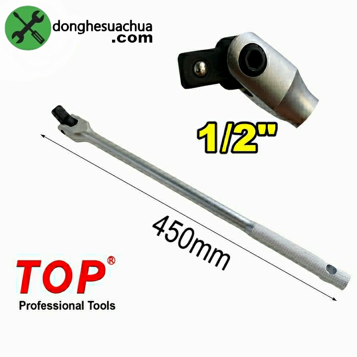 Cần siết lắc léo 1/2 top cll-12450 dài 450mm