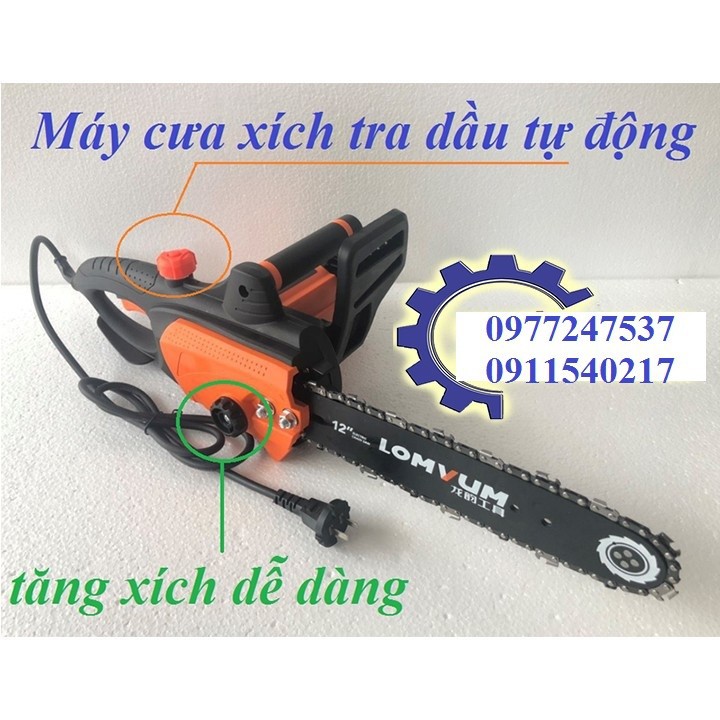 máy cưa xích - máy cưa xích chạy điện